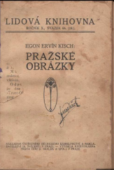 kniha Pražské obrázky, Antonín Svěcený 1913