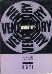 kniha Ventilátory, SNTL 1974