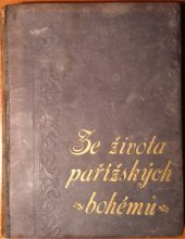kniha Ze života pařížských bohémů, Přítel knihy 1928
