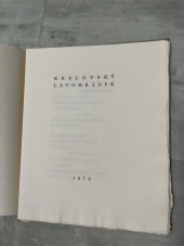 kniha Královský letohrádek, Věra a Václav Křupkovi 1979