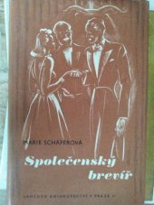 kniha Společenský brevíř, Samcovo knihkupectví 1947
