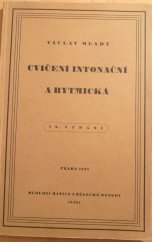 kniha Cvičení intonační a rytmická, Hudební Matice Umělecké Besedy 1945