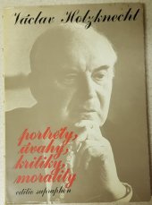 kniha Portréty, úvahy, kritiky, morality, Supraphon 1983