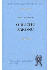 kniha O duchu zákonů, Aleš Čeněk 2003