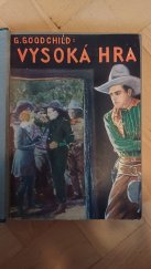 kniha Vysoká hra, Sfinx B. Janda Praha 1930