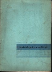 kniha O funkcích práce a osobitosti, Edice Surrealismu 1939