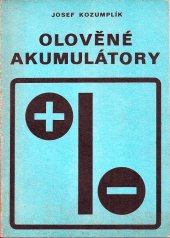 kniha Olověné akumulátory, Nadas 1975
