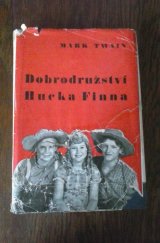 kniha Dobrodružství Hucka Finna, L. Janů 1935