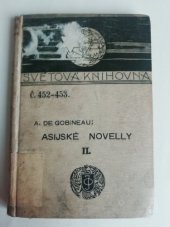 kniha Asijské novelly Řada III, J. Otto 1905