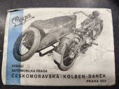 kniha Motocykl Praga OHC 500ccm Kolben-Daněk, Kolben-Daněk 1929