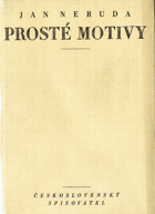 kniha Prosté motivy, Československý spisovatel 1954