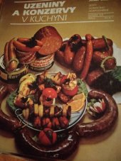 kniha Uzeniny a konzervy v kuchyni, Práce 1989