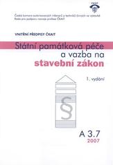 kniha Profesní informační systém ČKAIT [2007], Pro Českou komoru autorizovaných inženýrů a techniků činných ve výstavbě vydává Informační centrum ČKAIT 2007