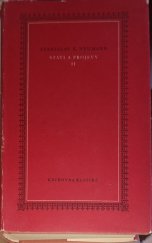 kniha Stati a projevy. 2. [díl], - 1904-1907, Odeon 1966