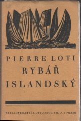 kniha Rybář islandský román, J. Otto 1926