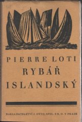 kniha Rybář islandský román, J. Otto 1926