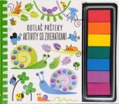 kniha Odtlač pršteky Aktivity so zvieratkami, Svojtka 2023