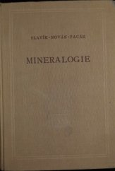 kniha Mineralogie, Československá akademie věd 1956
