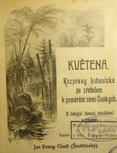 kniha Květena Rozpravy botanické se zřetelem k poměrům zemí českých, s.n. 1921