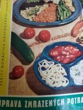 kniha Úprava zmrazených potravin, Práce 1968