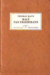 kniha Malý pan Friedemann, Adolf Synek 1930