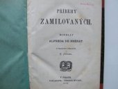 kniha Příběhy zamilovaných, Theodor Mourek 1874