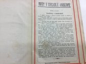 kniha Svět v zrcadle anekdot, Jos. R. Vilímek 1876