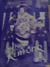 kniha Kimono Díl II román o anglojaponském manželství., A.V. Novák 1936