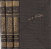 kniha Anna Karenina Sv. III Román o osmi částech., Rodinná knihovna, Henning Franzen 1929