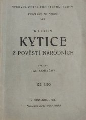 kniha Kytice z pověstí národních, Nová brána jazyků 1936