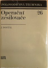 kniha Operační zesilovače, SNTL 1981