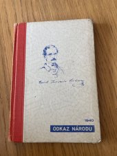 kniha Kytice z básní Karla Jaromíra Erbena [Vydání toto jest otištěno podle posmrtného vydání z r. 1871, připraveného Erbenem k tisku], Jindřich Bačkovský 1939