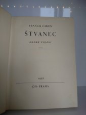 kniha Štvanec, Čin 1928