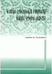 kniha Kapitoly z frazeologie a idiomatiky moderní spisovné arabštiny, Set out 2003