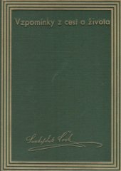 kniha Vzpomínky z cest a života. II, F. Topič 1910