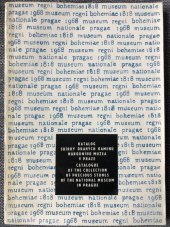 kniha Katalog sbírky drahých kamenů Národního muzea v Praze, Národní muzeum 1968