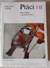 kniha Fauna ČSSR Sv. 24 - Ptáci - Díl 3. sv. 2., Academia 1983