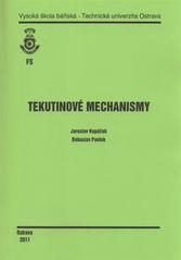 kniha Tekutinové mechanismy, Vysoká škola báňská - Technická univerzita Ostrava 2011