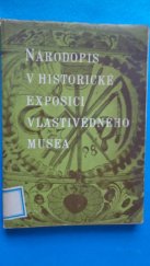 kniha Národopis v historické exposici vlastivědného musea Přednášky z 2. celost. konf. etnografů - musejních pracovníků na Bystřičce ve dnech 24.-28. května 1958, Moavské museum 1959