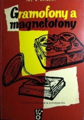 kniha Gramofony a magnetofony, Vydav. vnitřního obchodu 1959