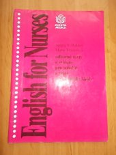 kniha English for nurses odborné texty a cvičení pro střední a vyšší zdravotnické školy, Scientia medica 1996