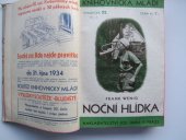 kniha Noční hlídka, Josef Hokr 1934