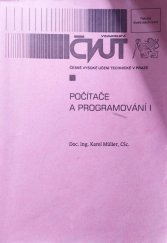 kniha Počítače a programování I, ČVUT 1990