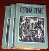 kniha Černá země. Kn. 1, - Jakub Oberva, Československý spisovatel 1957