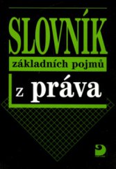 kniha Slovník základních pojmů z práva, Fortuna 1998