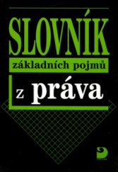 kniha Slovník základních pojmů z práva, Fortuna 1998