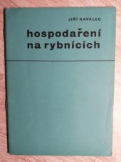 kniha Hospodaření na rybnících, SZN 1968