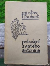 kniha Pokušení svatého Antonína, Alois Hynek 1929
