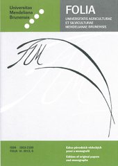 kniha FOLIA VI, 2013, 6 Klimatické a agroklimatické podmínky Žabčic v období 1961–2010, Mendelova univerzita v Brně 2013