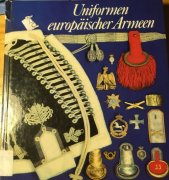 kniha Uniformen europäischer Armeen, Militärverlag Berlin 1978